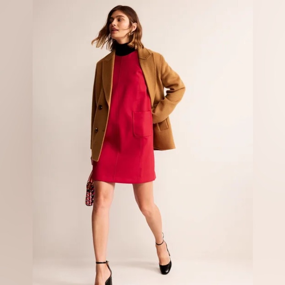 Pocket detail mini shift dress - Picture 2 of 6